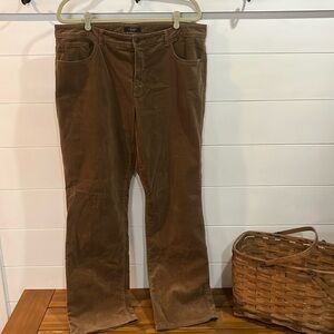 Chaps corduroy pant women’s 16 natural fibers cotton